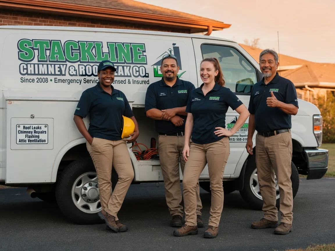 Chimney flashing repair company in Castella, CA